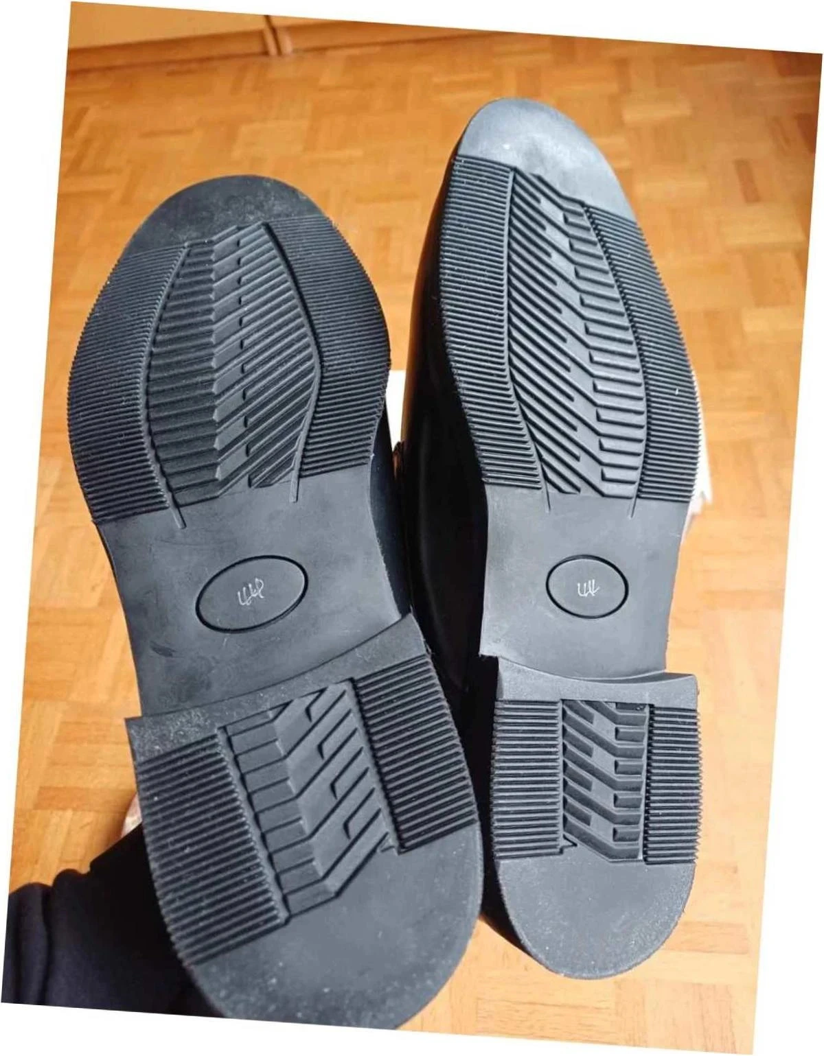 Chaussures de ville homme cuir noir Meermin T44 neuves avec boîte – photo 2